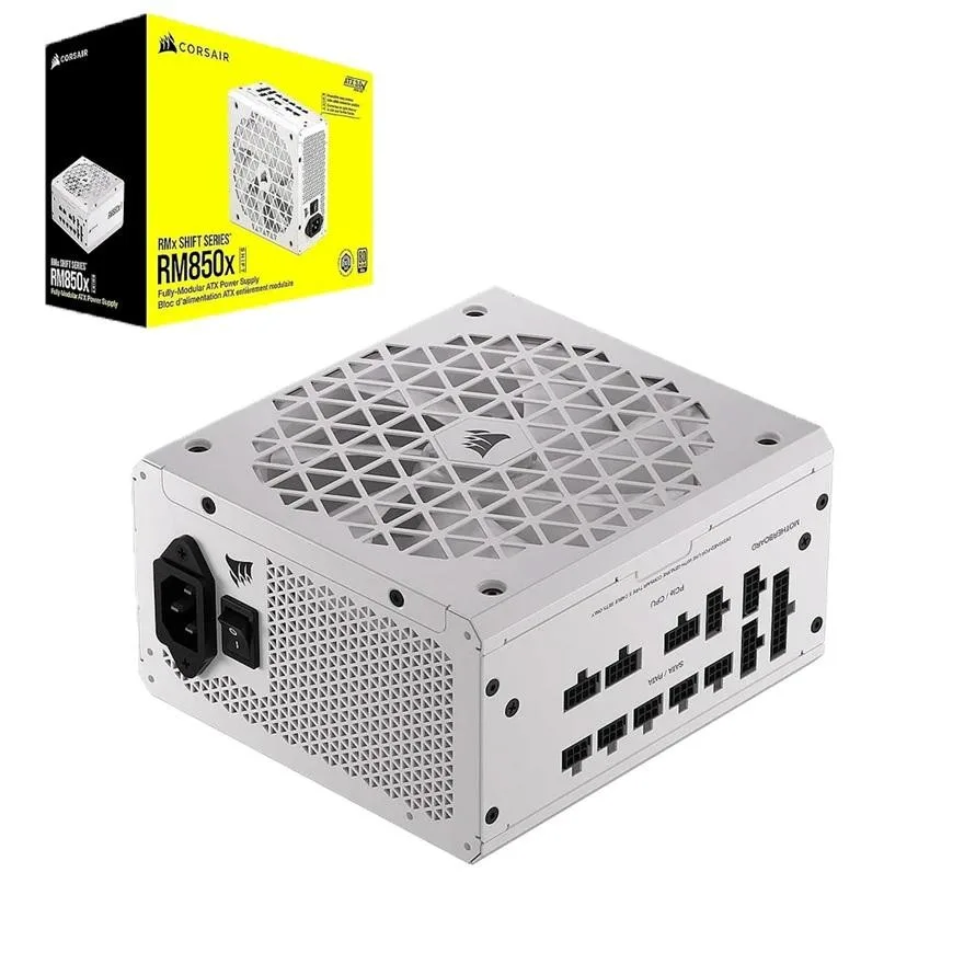 Fuente 850w Corsair Rm850e White 850 80+ Gold