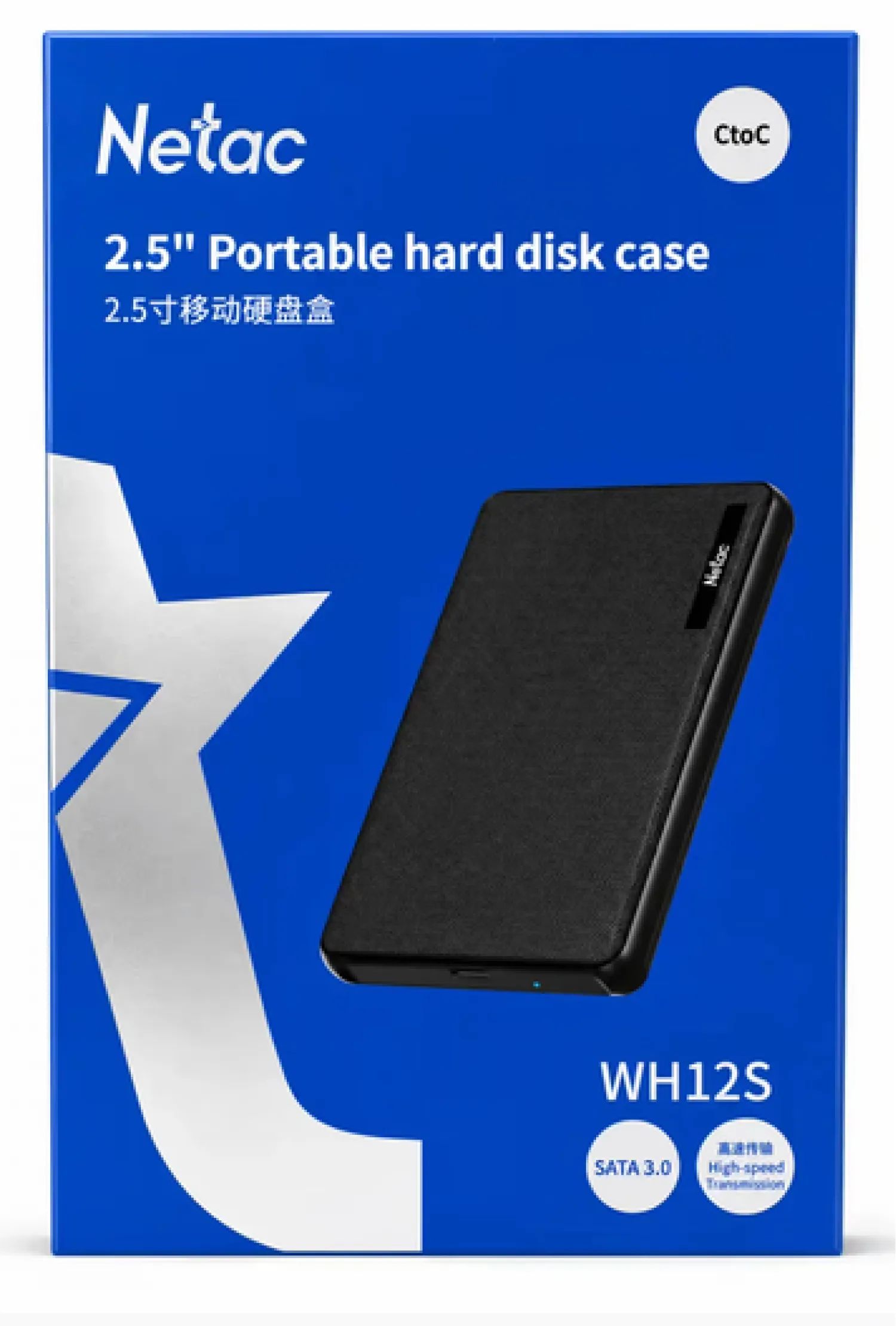Accesorios Netac Carry Disk Case Wh12s