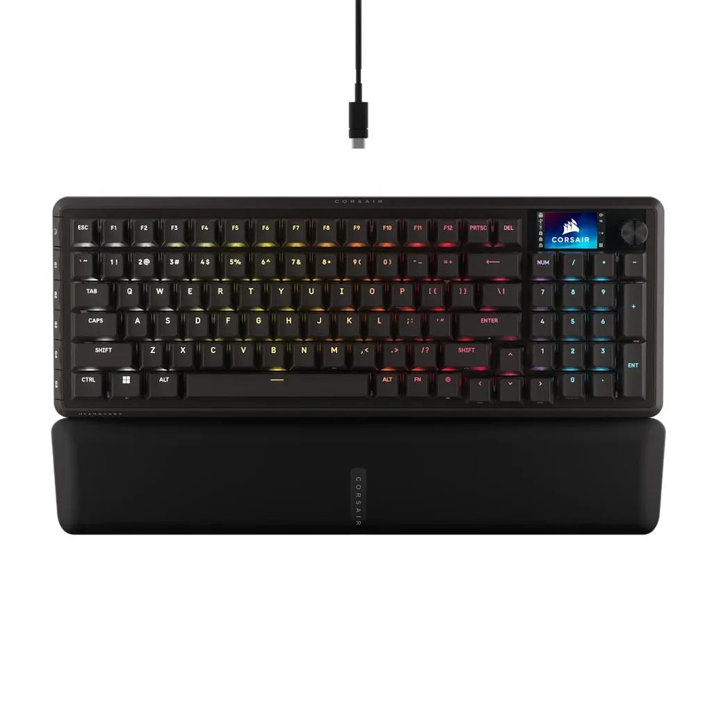 Teclado gamer mecanico Corsair Vanguard 96 MLX Plasma — foto 3
