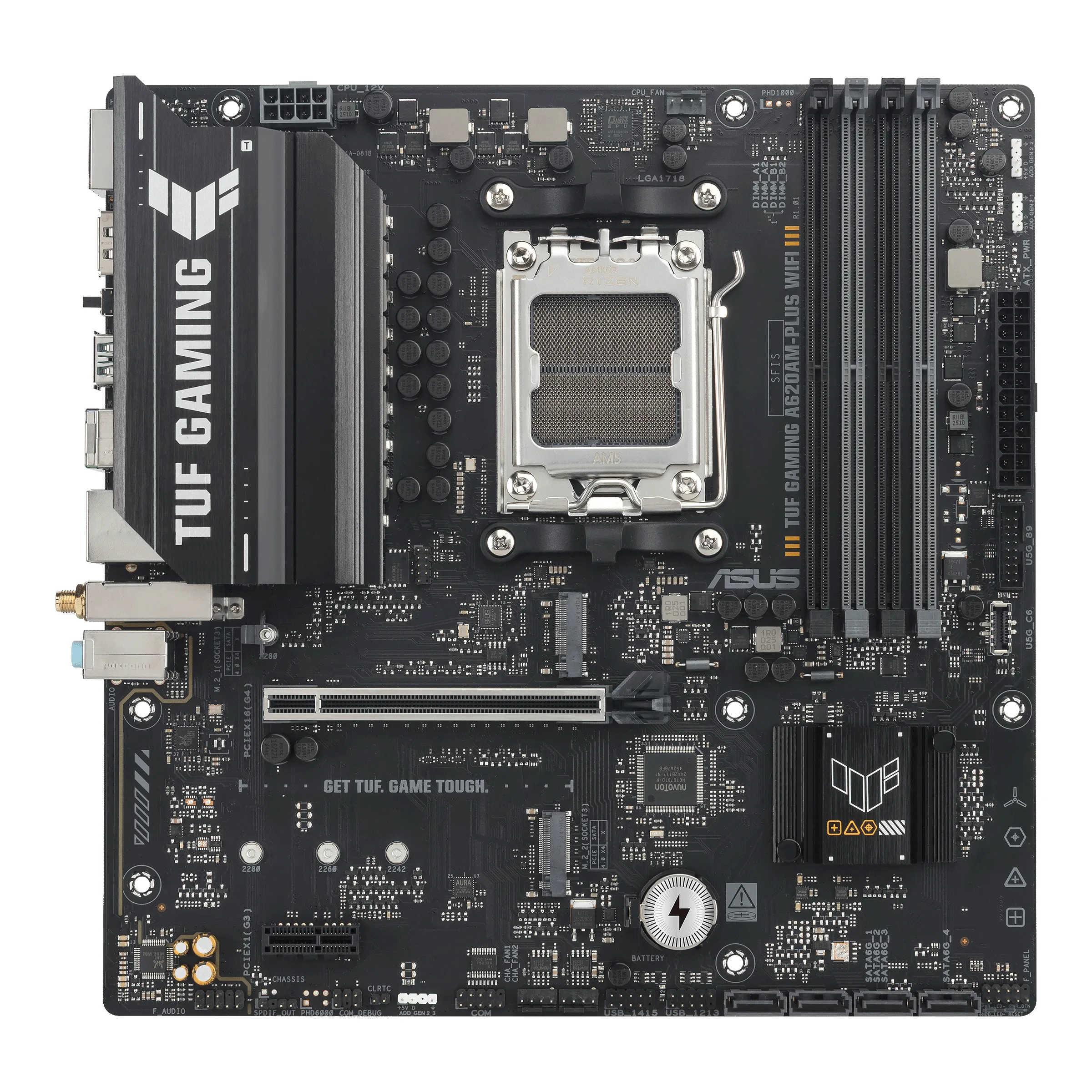 Mother Asus (am5) Tuf Gaming A620am-plus — foto 6
