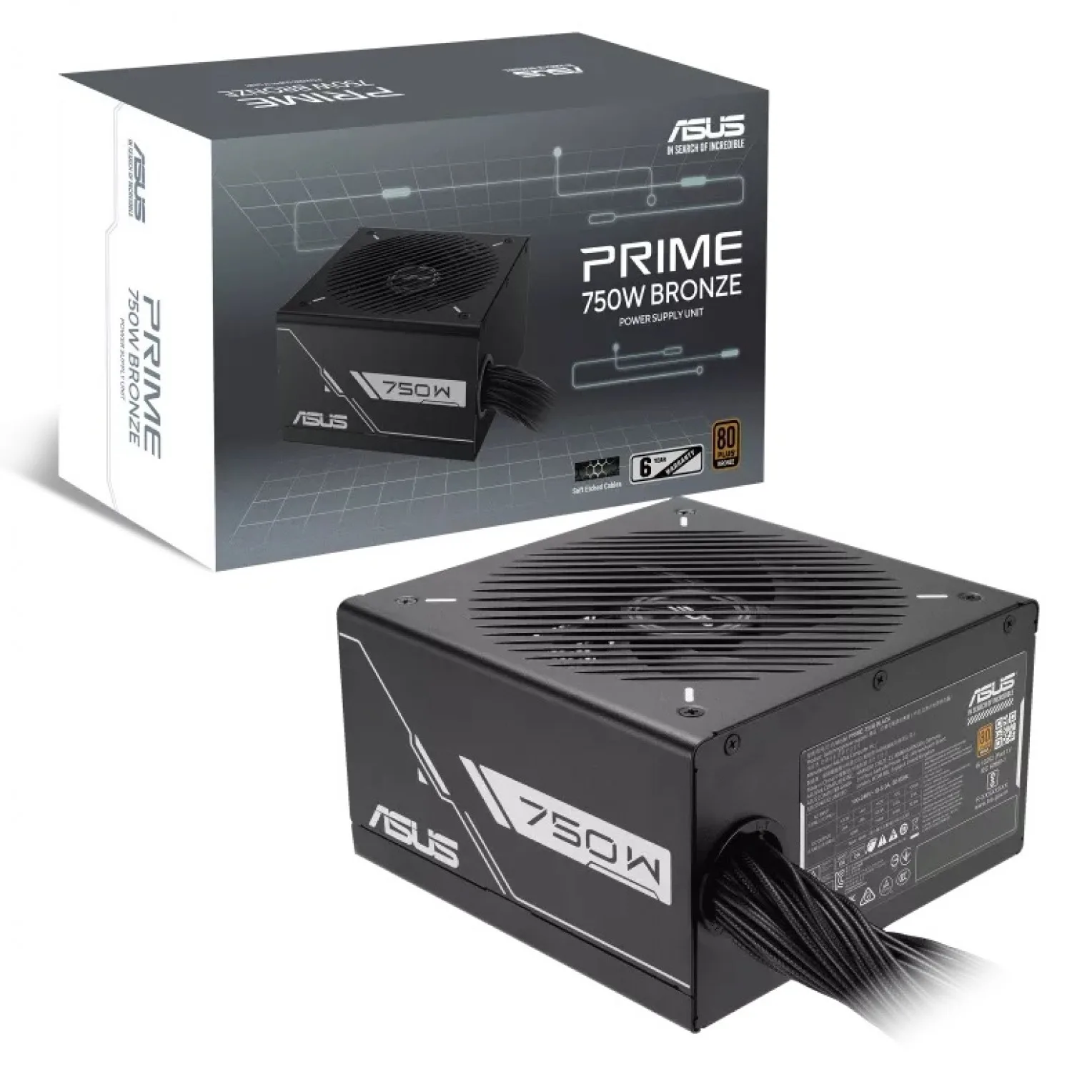 Fuente 750w ASUS Prime Black