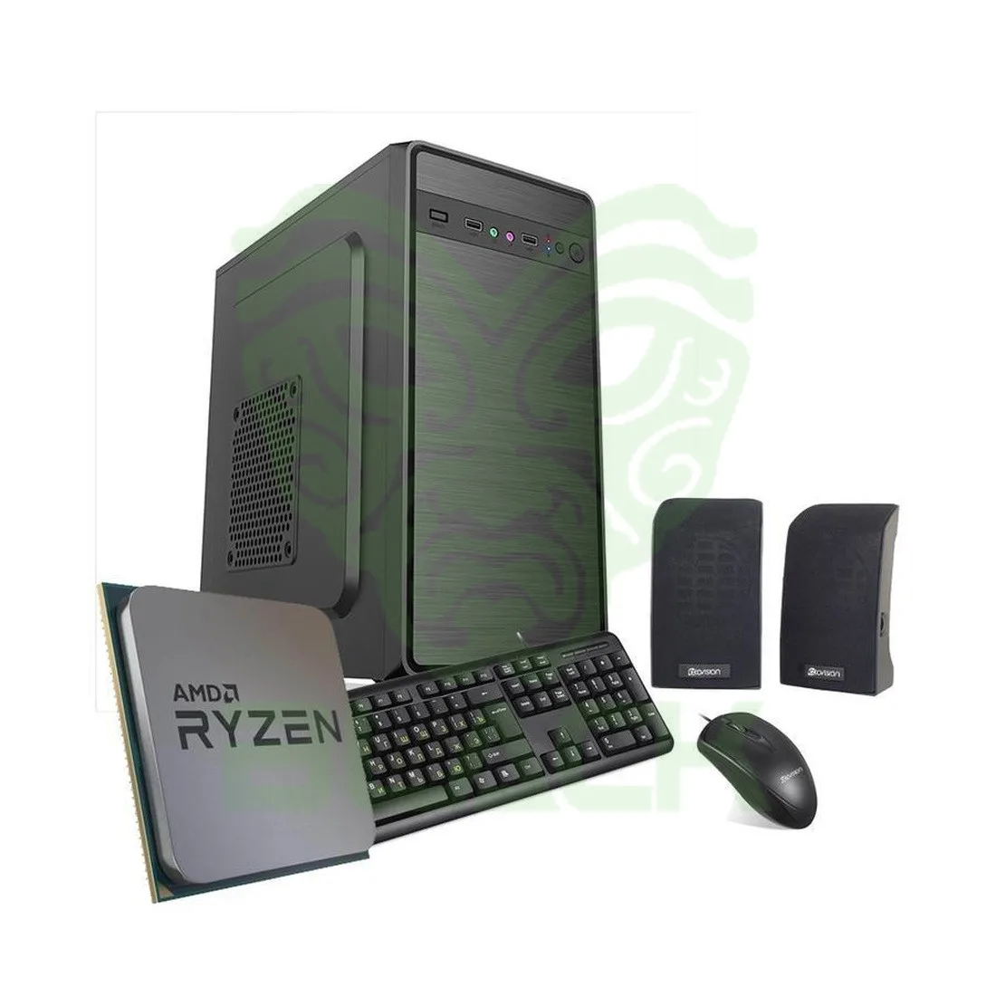 PC ECOVISION AMD RYZEN 3 3200G + 8GB + 240GB