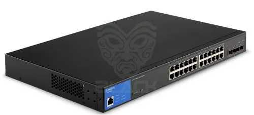 24 Port Managed Poe+ Switch W/ 4 Sfp+ 410w