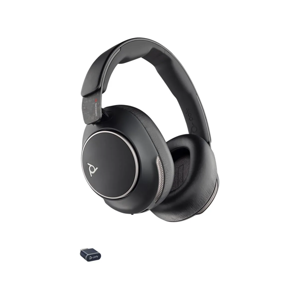 AURICULARES USB-C POLY VOYAGER SORROUND 80 UC + ADAPTADOR DE USB-C/A