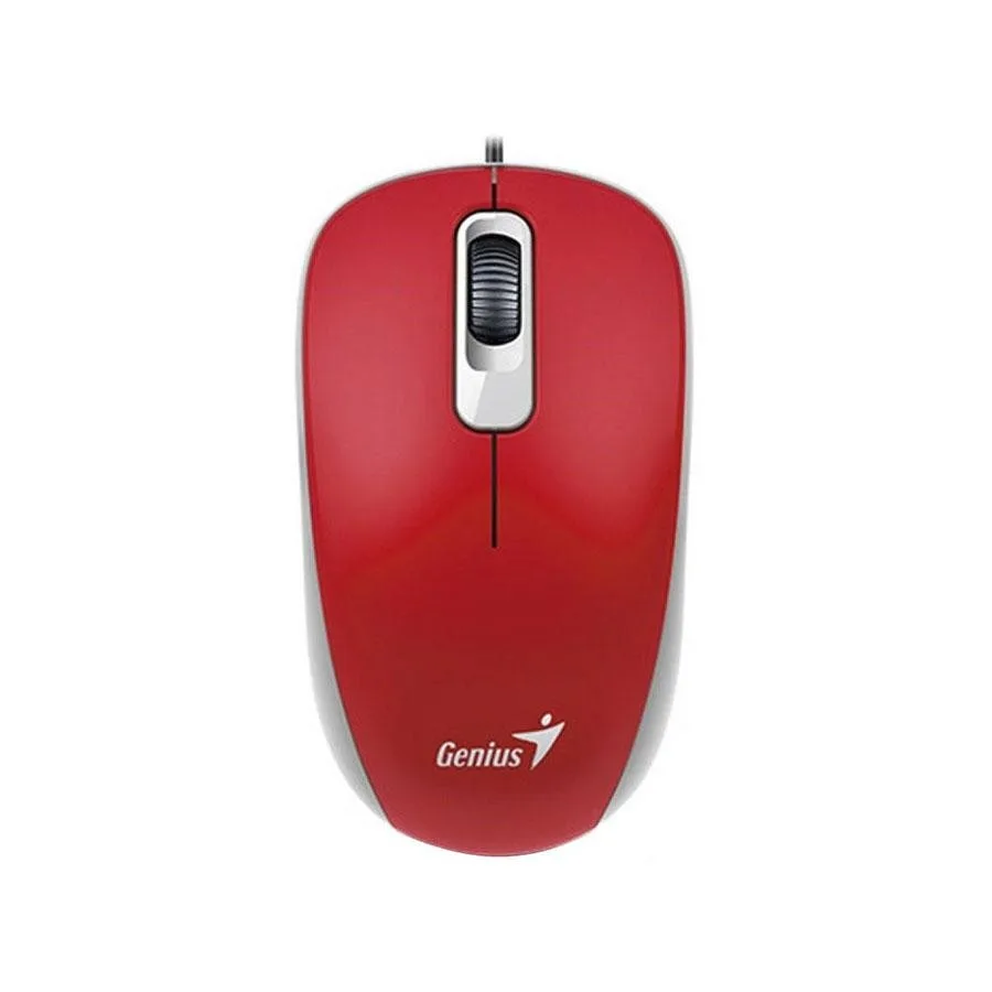 MOUSE GENIUS DX-110 USB ROJO