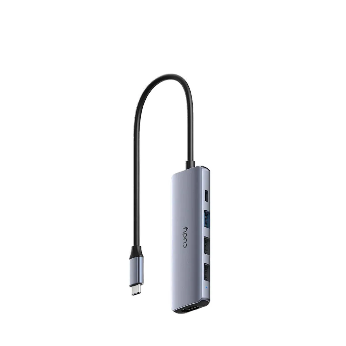 Concentrador Cudy Usb-c 5 En 1 Con HDMI 4k
