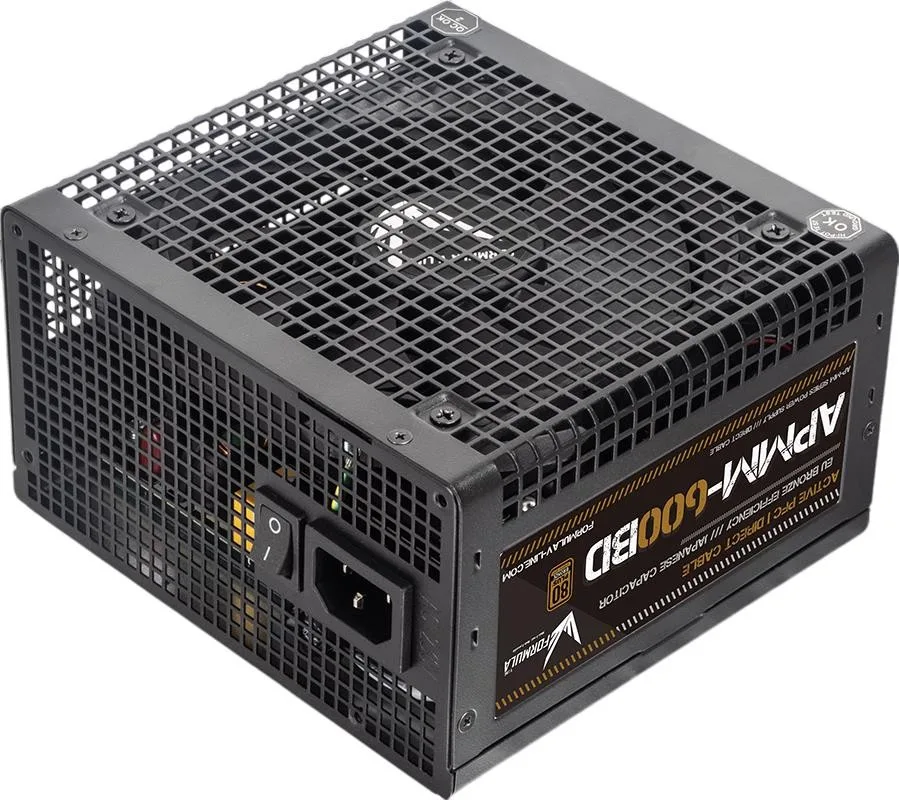 FUENTE 600W FORMULA V LINE APMM-600BD 80+ BRONZE
