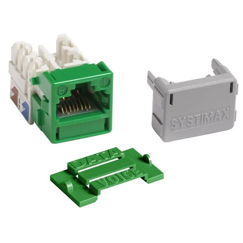 Conector Modular Gigaspeed Xl® Serie M, Rj45, Cat6 Sin Blindaje, Verde