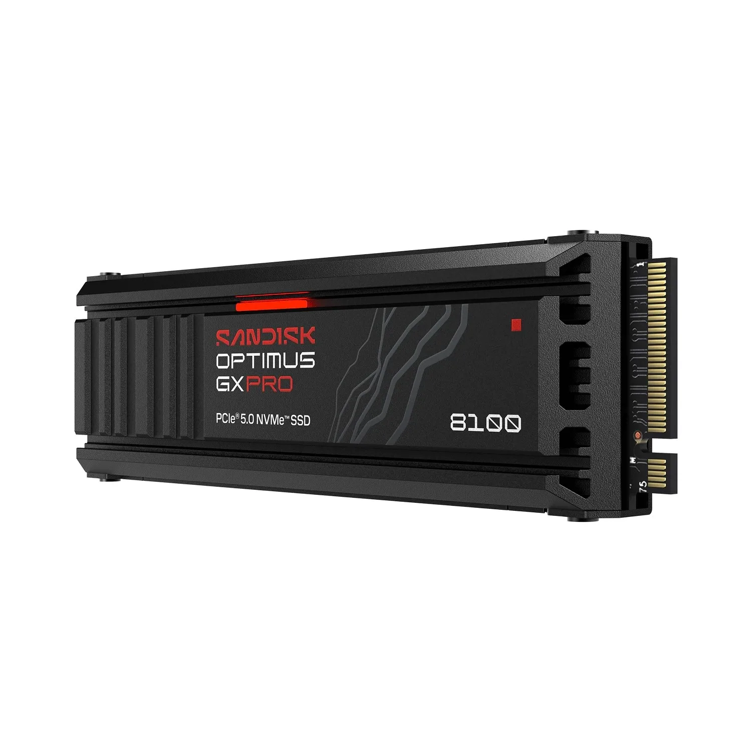Disco M.2 Nvme 1TB Sandisk Optimus Gx Pro 8100 14900MB/S C/Disipador 2280 PCIE 5.0