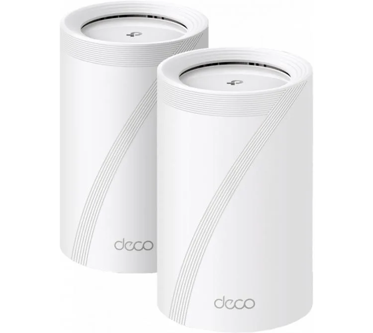 Router Mesh Tp-link Deco Be65 Be11000 WIFI 7 Tri-band Low Latency Pack 2