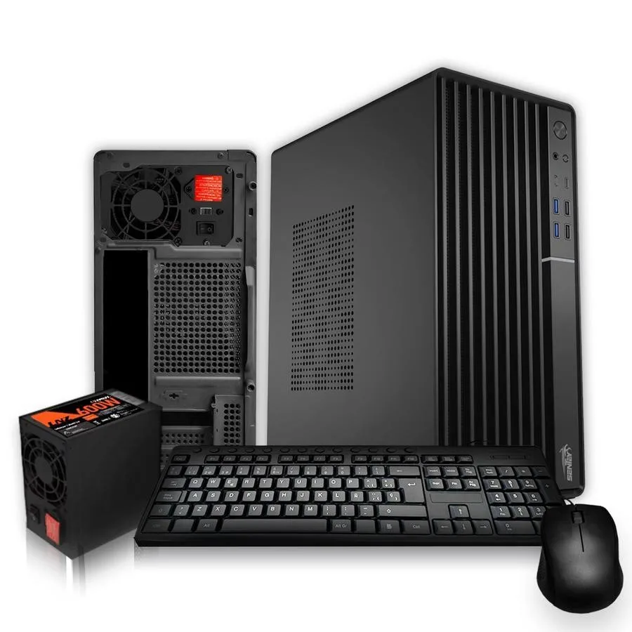 Gabinete Kit Sentey Tm50 C/Fuente 600w + Mouse + Teclado — foto 4