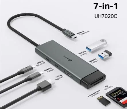Acc.tp Link USB Type-c 7-PORT Hub