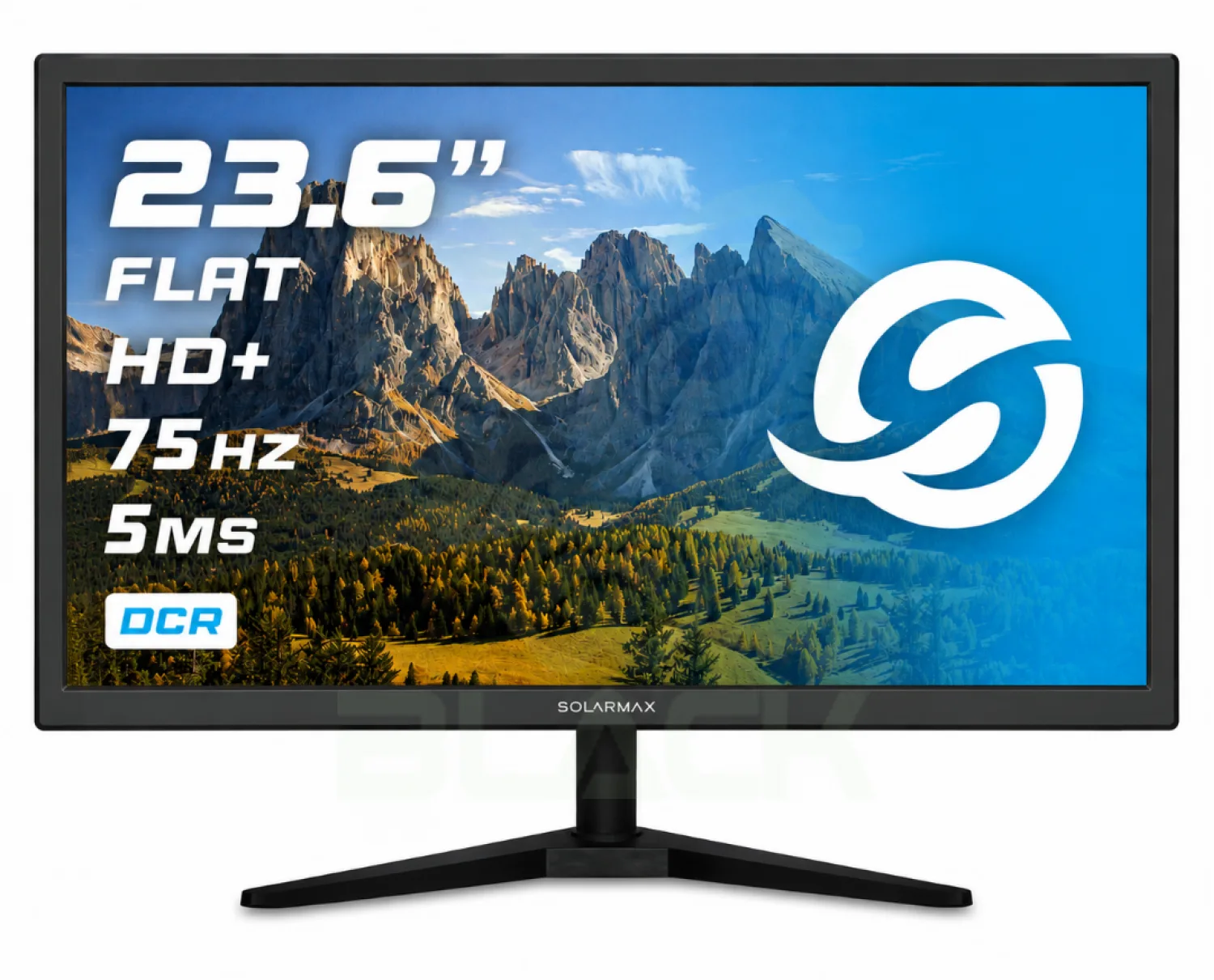 Monitor Solarmax 23.6 Full Hd VGA/HDMI Negro