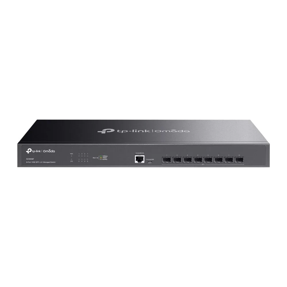 Sx3008f Switch 8 Puertos Sfp+ A 10g Omada (no Incluye Sfp)
