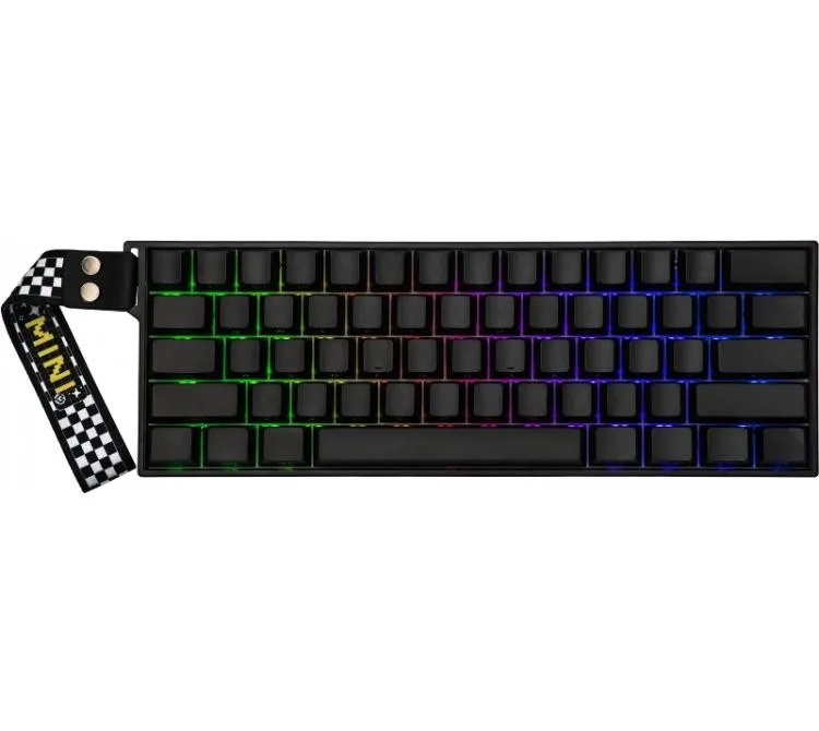 Teclado Magnetico Aula 60he Mini Pro 8000hz Wireless 2.4GHz Bluetooth 5.0 Black RGB Usb-c