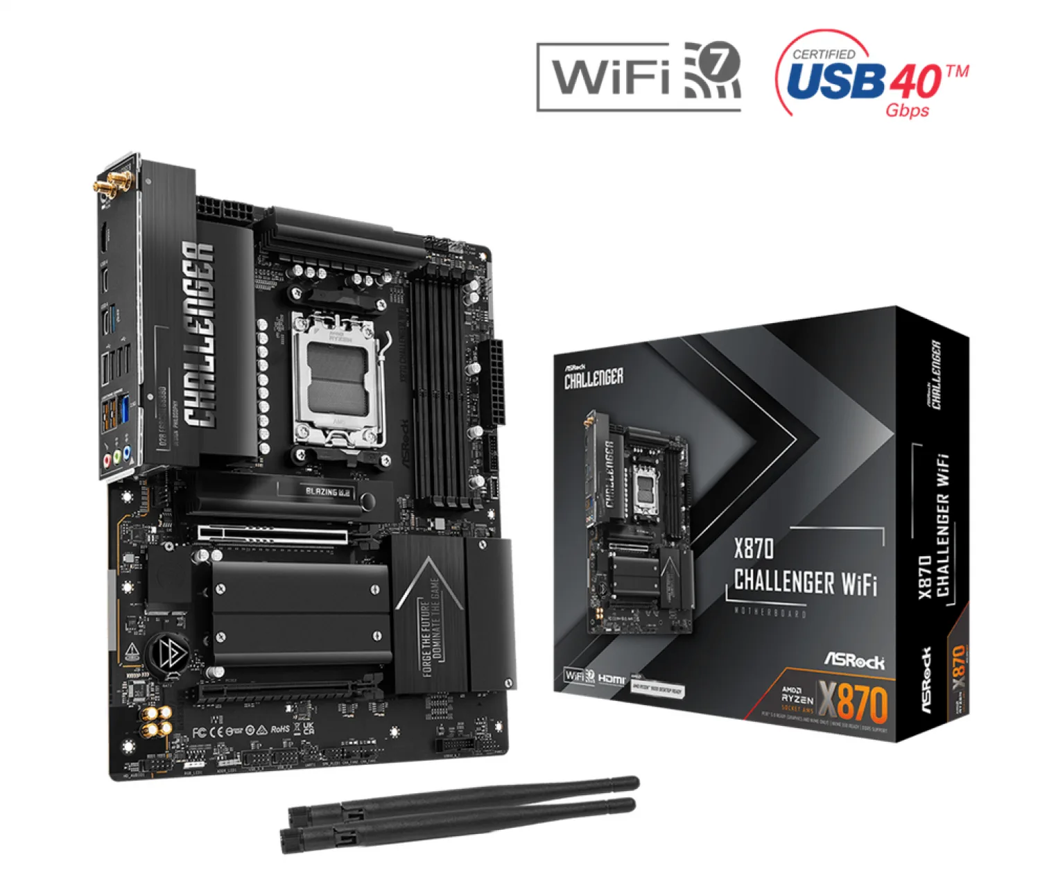 Mother Asrock (am5) X870 Challenger WIFI