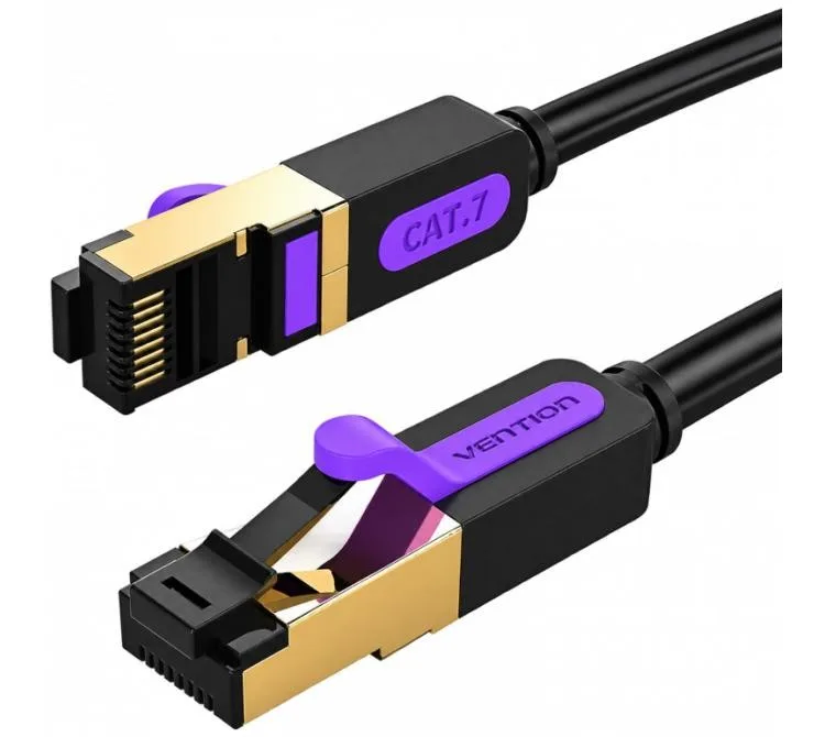 Cable De Red Cat7 Blindado 5 M Patch Cord Rj45 Vention — foto 3