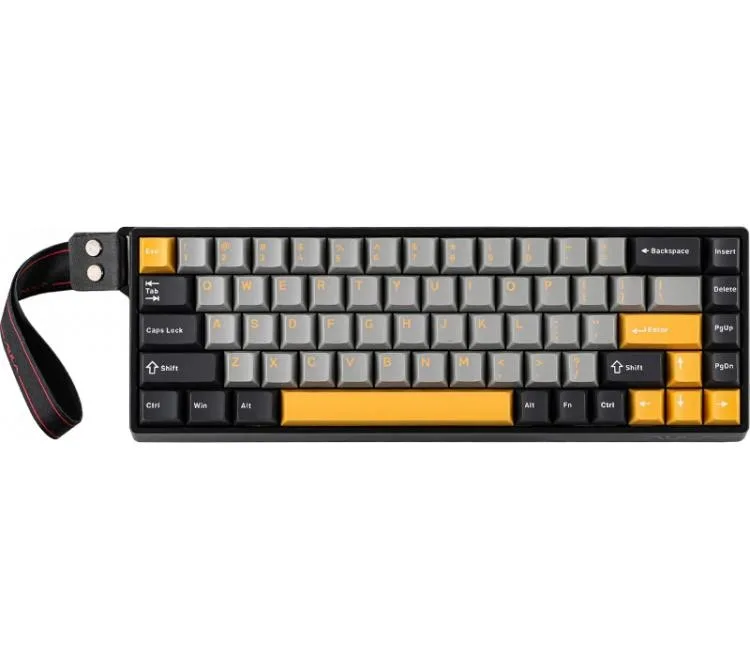 Teclado Magnetico Aula Win68he Pro Hall Effect 8000hz Degrade Gray RGB Usb-c