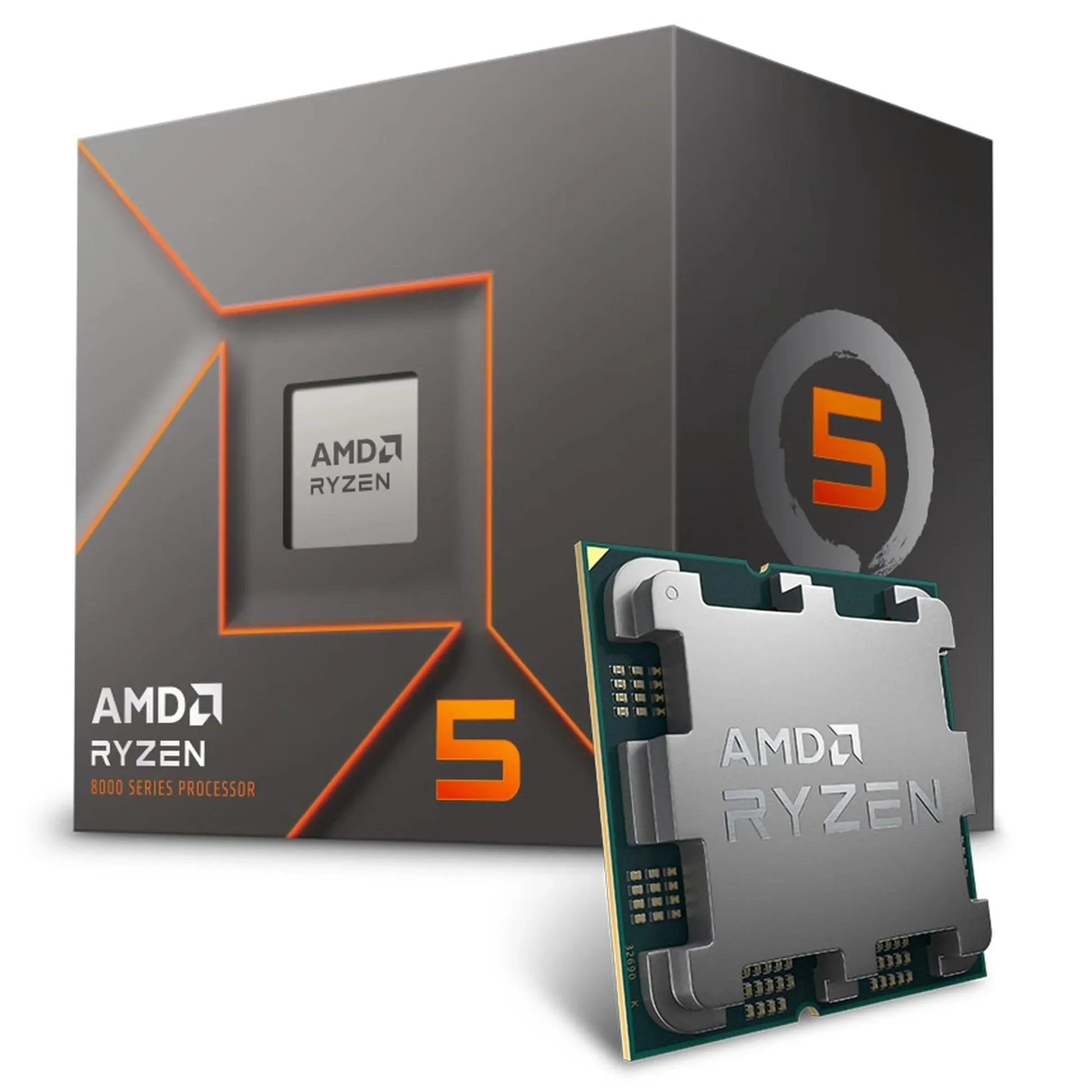 Procesador AMD Ryzen 5 8400f AM5 S/Caja Y S/Cooler