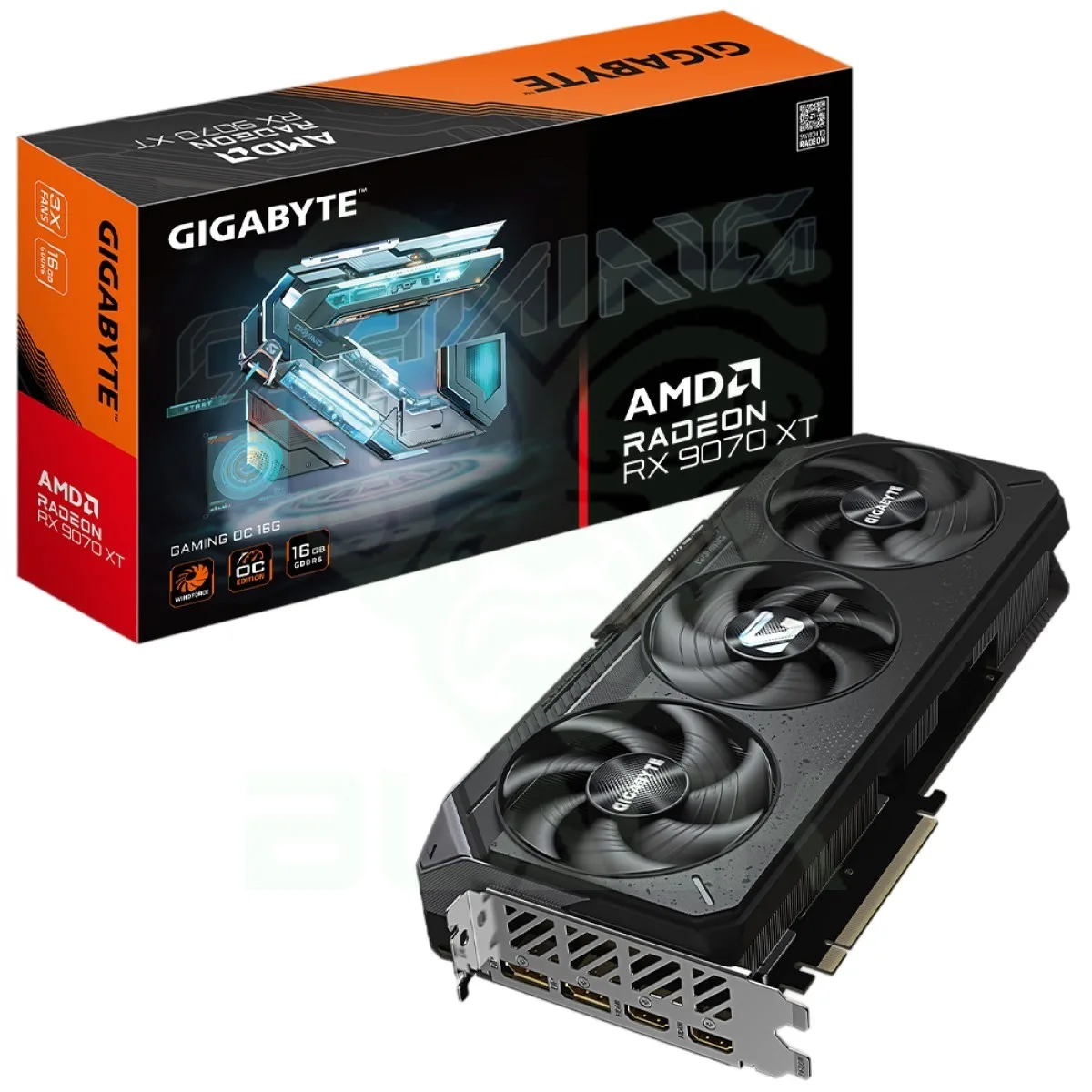 Placa De Video Gigabyte AMD Radeon Rx 9070 Xt Gaming 16g