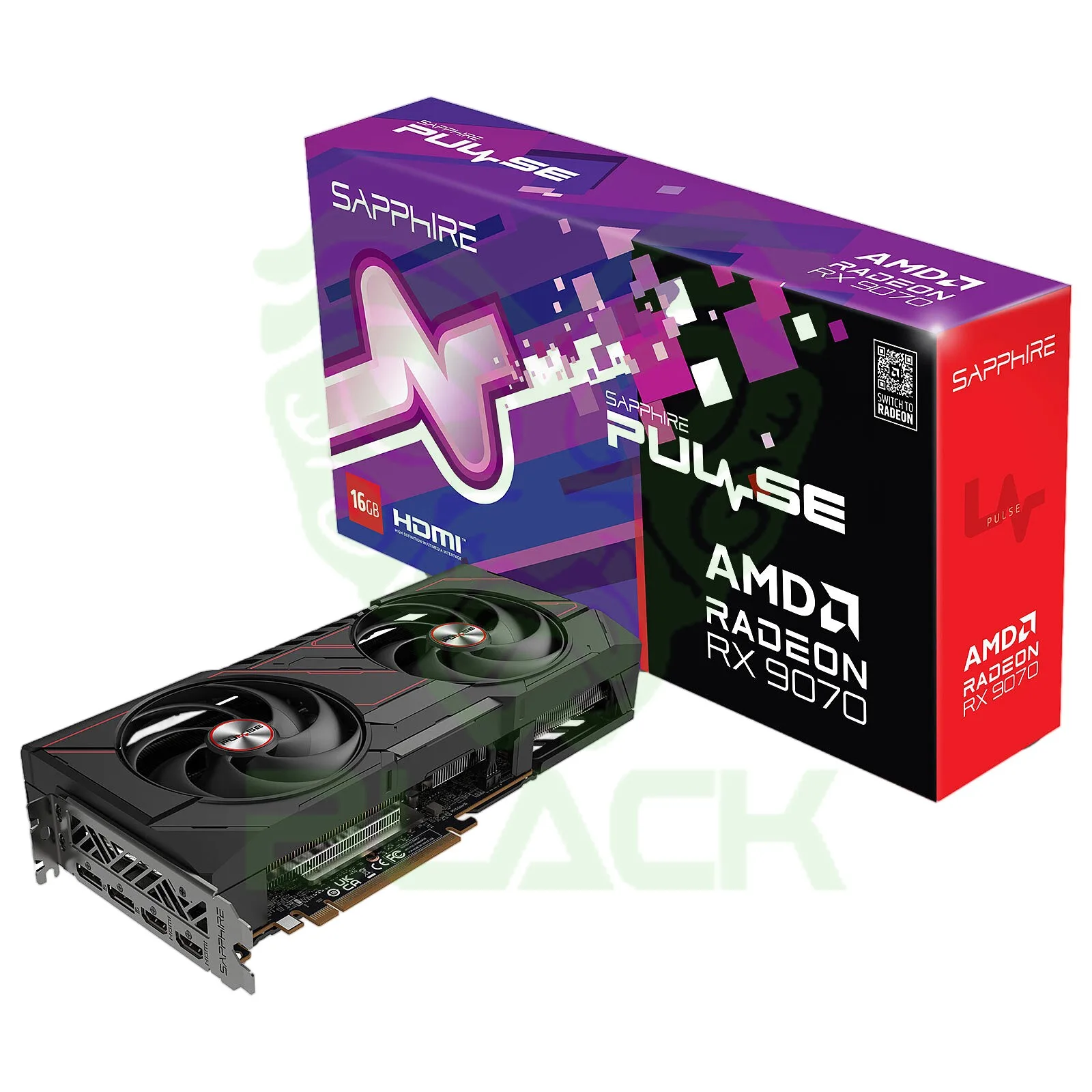 VGA Sapphire Radeon Rx 9070 Pulse 16GB Gddr6