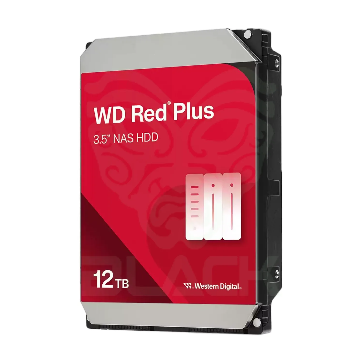 DISCO DURO INTERNO WESTERN DIGITAL 12TB RED PLUS NAS