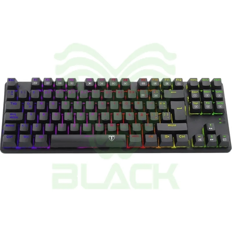 TECLADO MECANICO REDRAGON HORUS K619 RGB LOW PROFILE SWITCH RED