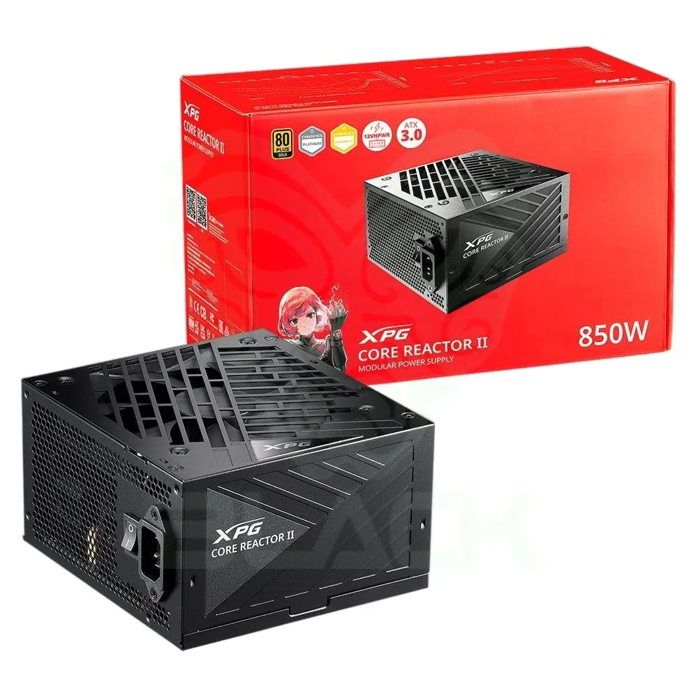 FUENTE XPG CORE REACTOR II VE 850W 80 PLUS GOLD ATX 12V V3.1