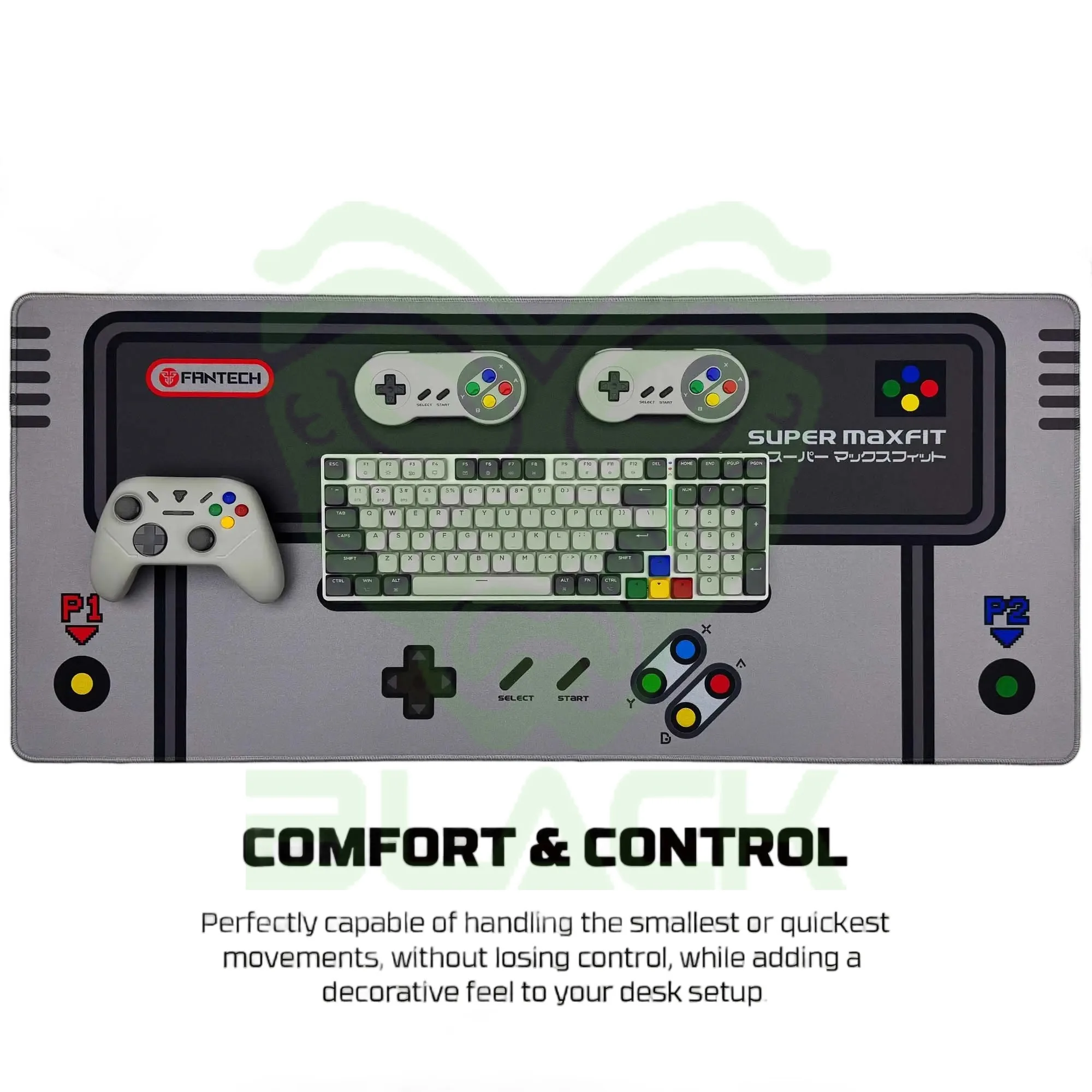 MOUSEPAD FANTECH ATO MP905 CONTROL XL SUPER MAXFIT - GREY 90X40 CM