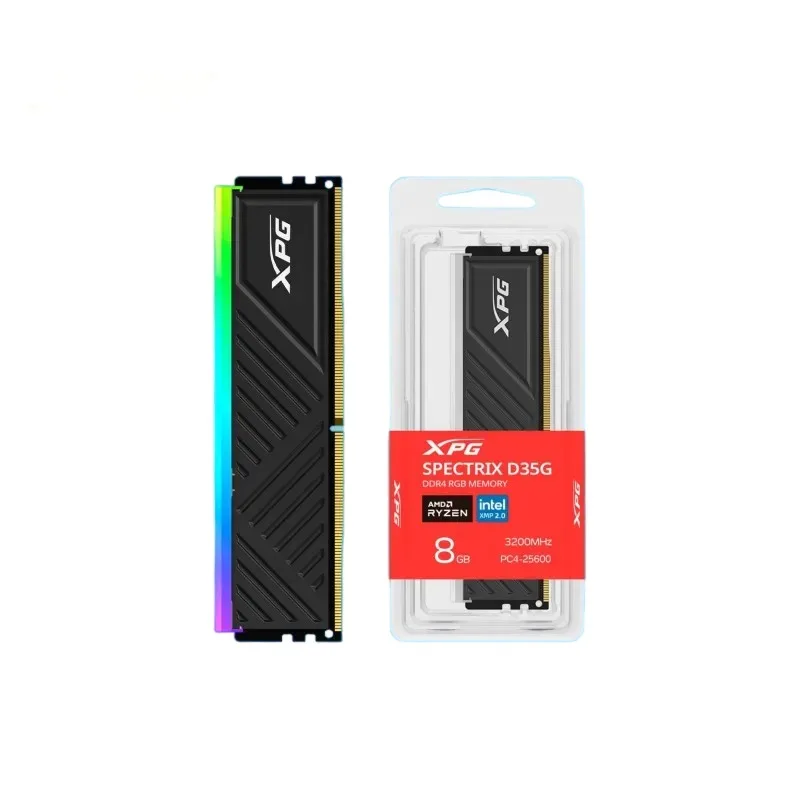 DDR4 8GB XPG 3200MHZ SPECTRX D35G BLACK RGB