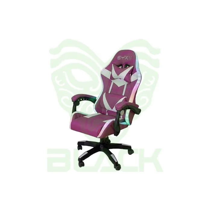 SILLA GAMER SYX GC-S02 PW PURPURA BLANCO RGB
