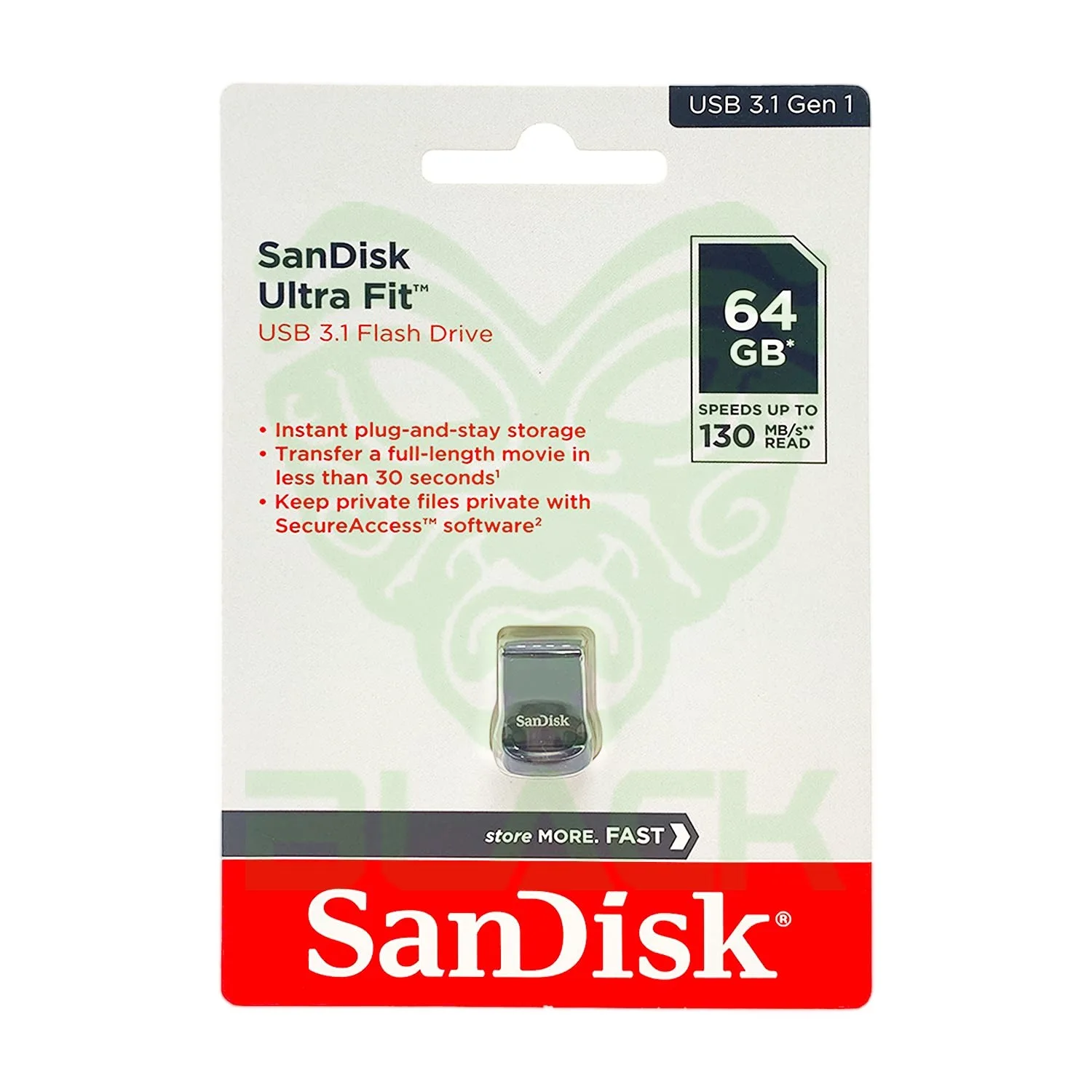 PENDRIVE SANDISK ULTRA FIT USB 3.1 - 64GB