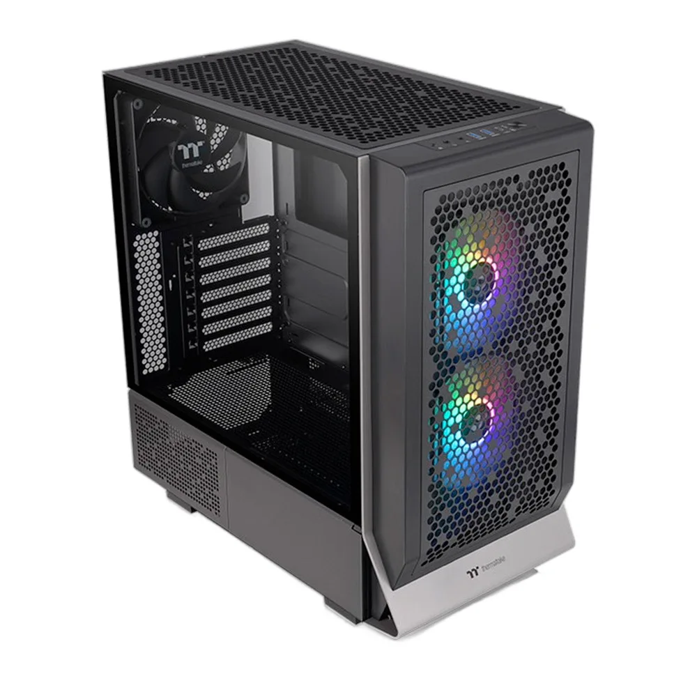 GABINETE THERMALTAKE CERES 300 TG ARGB BLACK TEMPERED GLASS