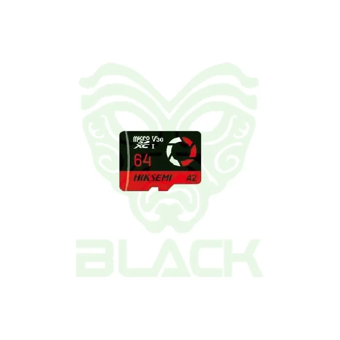 MICROSD HIKSEMI 64GB CAPTURE P/CAMARAS PROFESIONALES 4K
