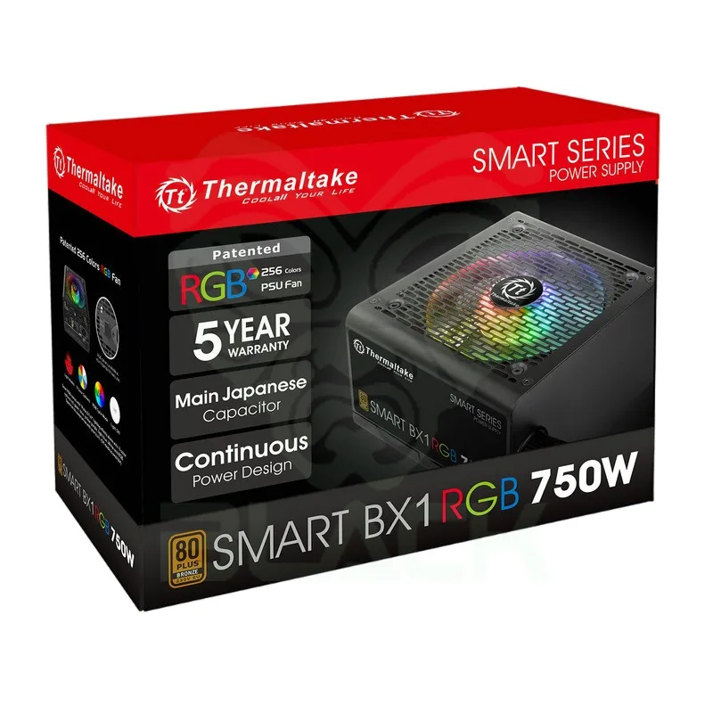 THERMALTAKE SMART BX1 RGB 750W 80 PLUS BRONZE