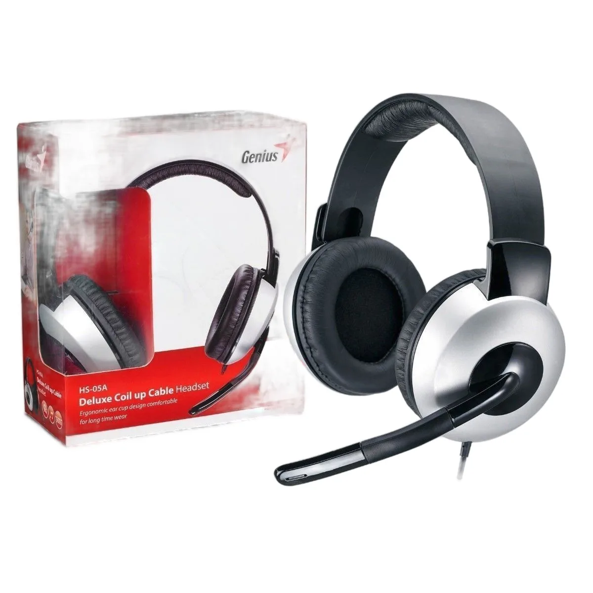 AURICULAR + MIC HEADSET GENIUS HS-05A