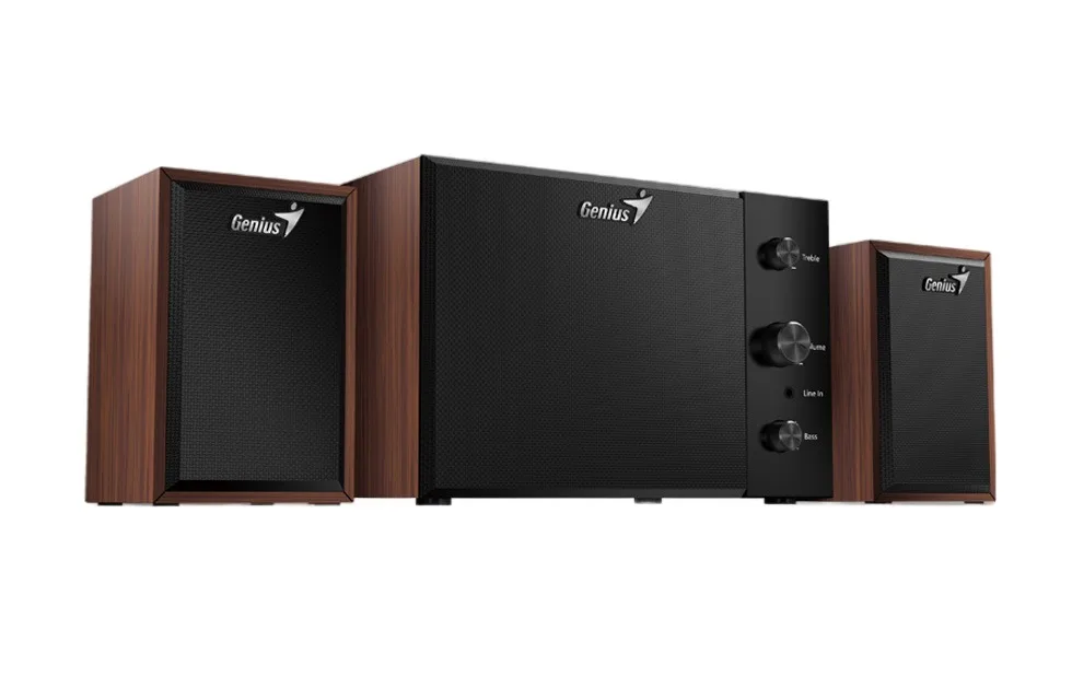 PARLANTES GENIUS SW-2.1 350 10W (MADERA)