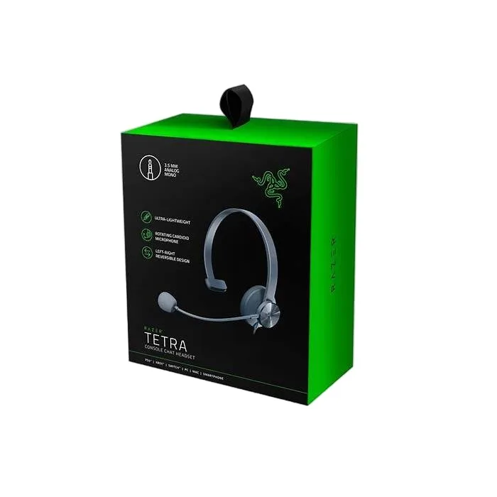 HEADSET RAZER TETRA VINCHA ANALOG 3.5MM