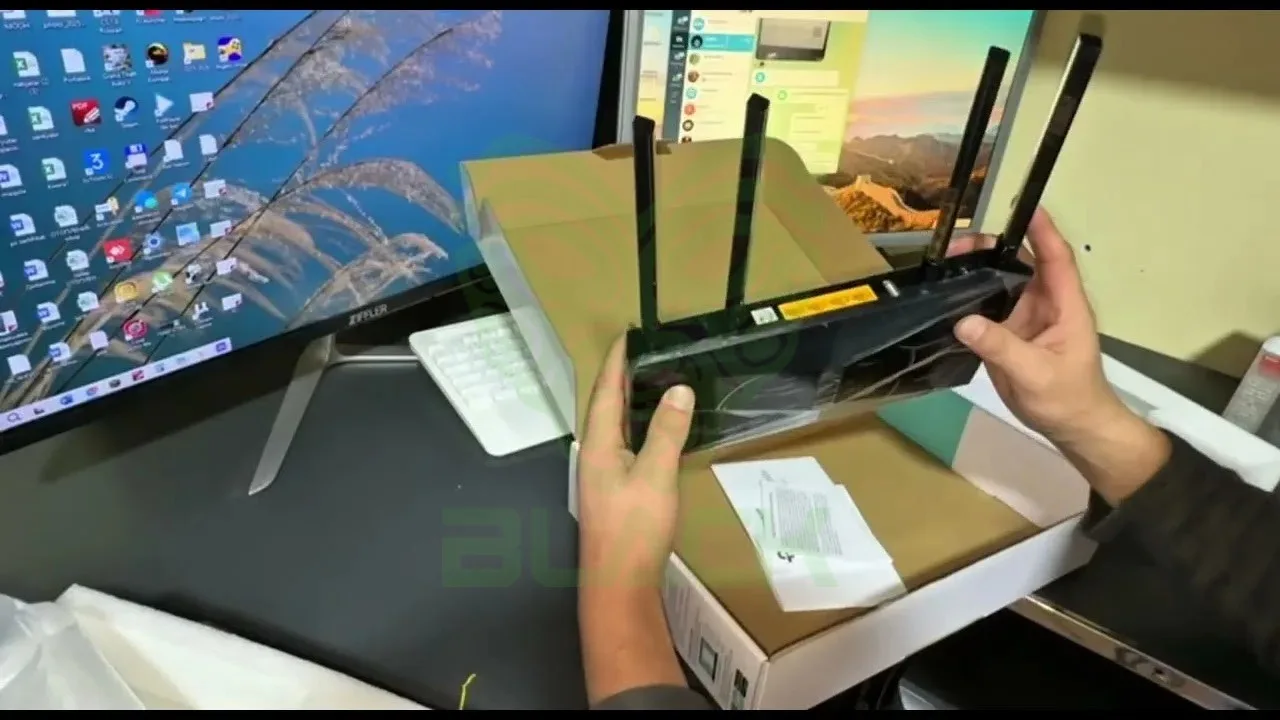 GPON TP LINK ONU GB AX3000 WI-FI 6 DB VOIP (2ANT)