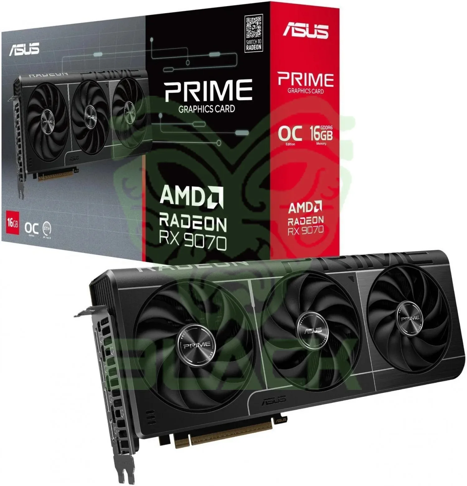 Placa De Video ASUS Prime Rx 9070 16GB Oc