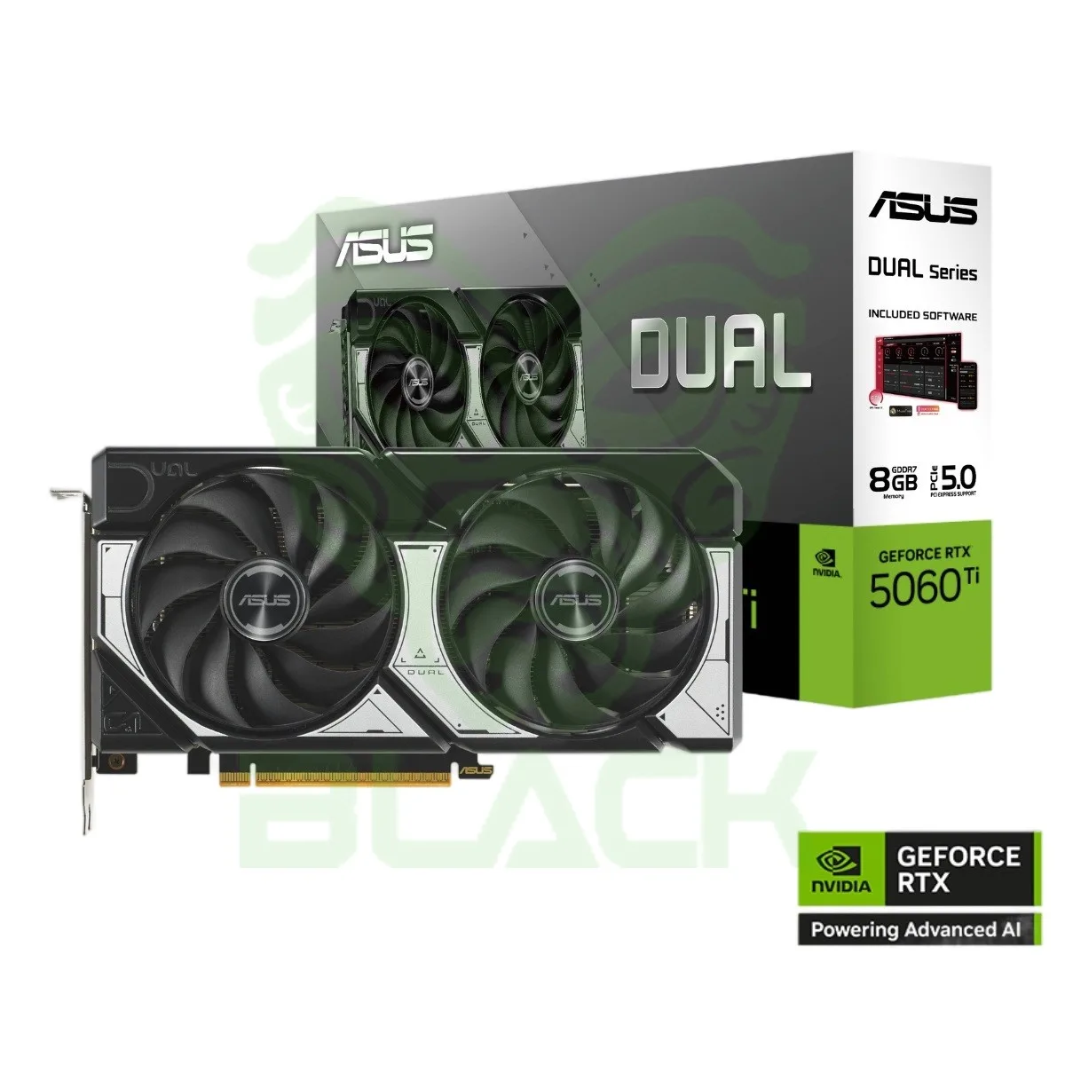 ASUS GEFORCE RTX 5060 TI DUAL OC EDITION 8G