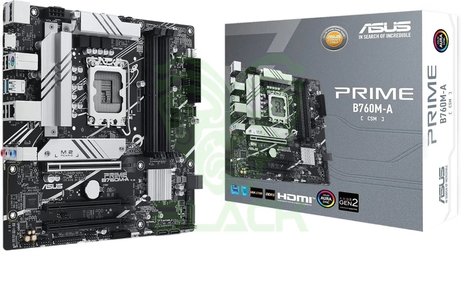MOTHER ASUS PRIME B760M-A CSM LGA1700 DDR5