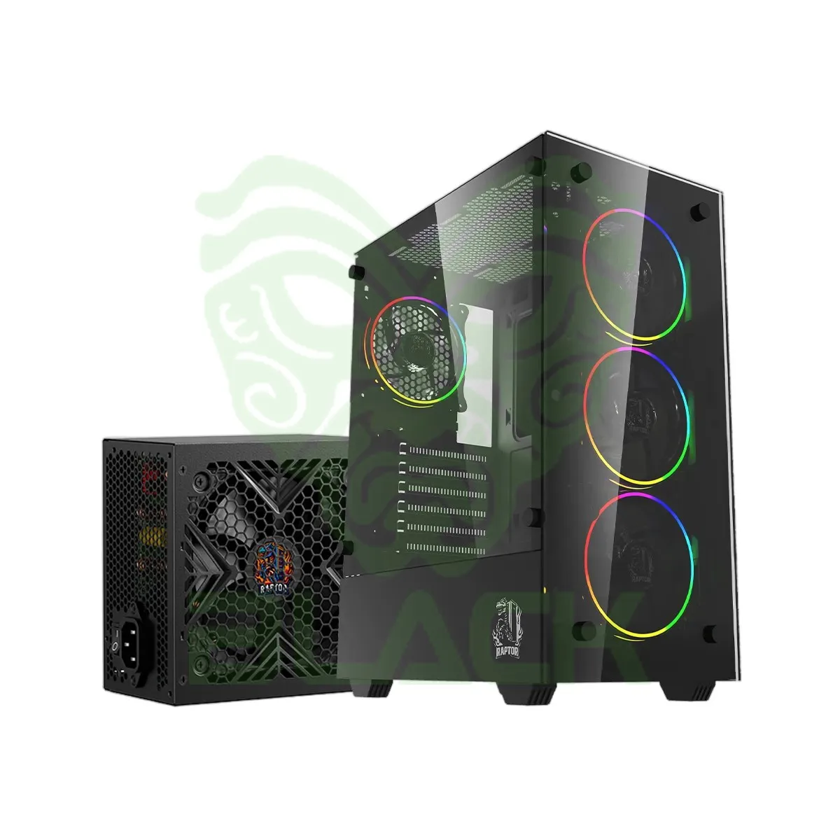 PC GAMER RAPTOR SENTINEL C/FUENTE RAPTOR VOLT 500W 80+ BRONZE