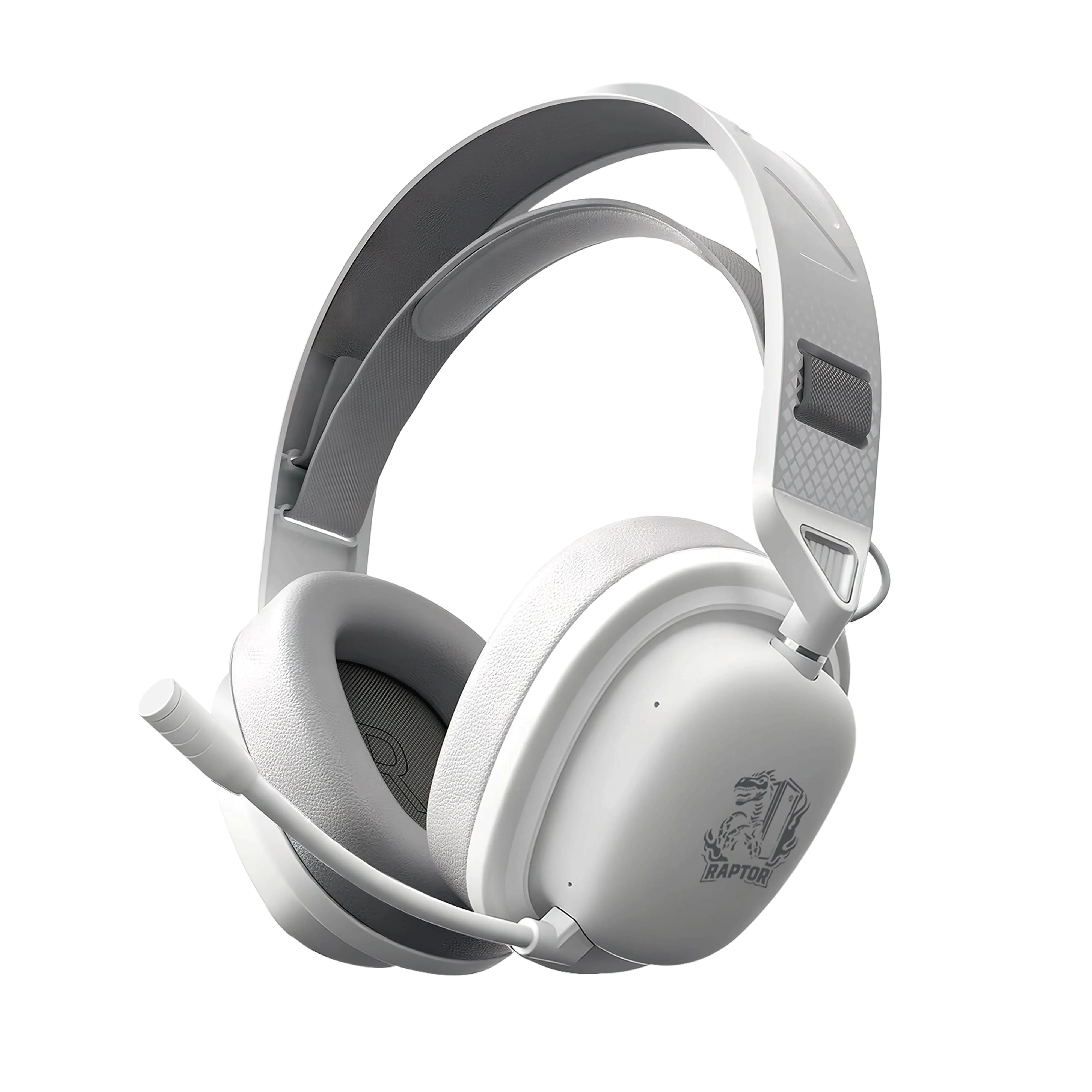 Auricular Gamer Raptor Inferno Pro X 7.1 Wireless C/Dongle Blanco