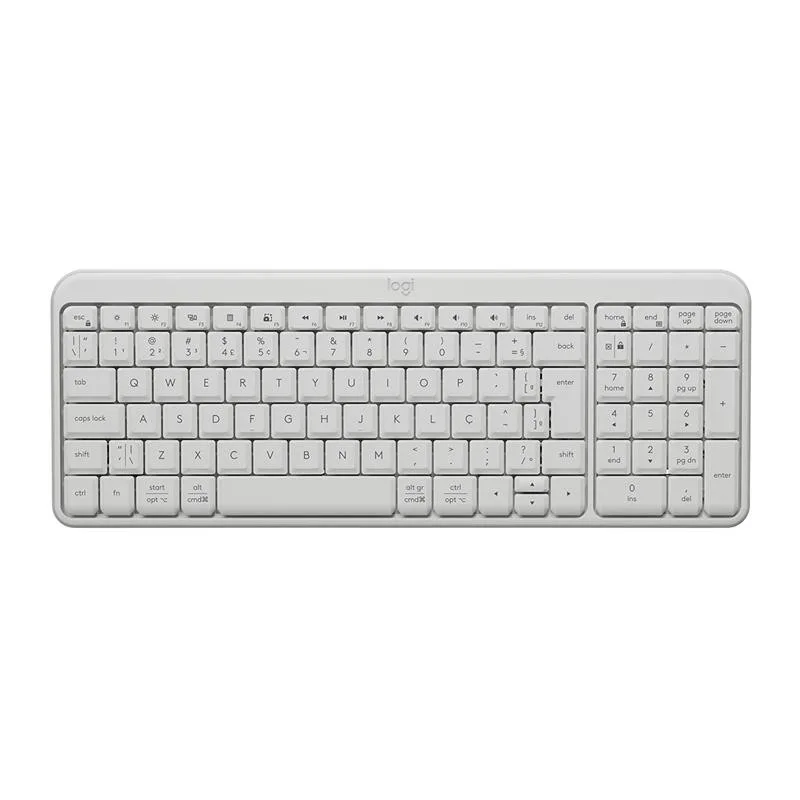 Teclado Inal Logitech K250 White