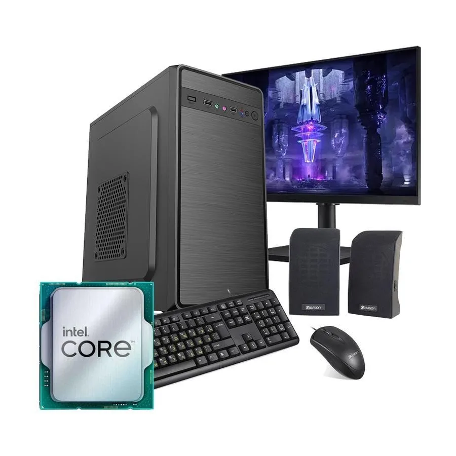 Pc Ecovision INTEL i5 12400 + 16GB + 1TB + Monitor 24