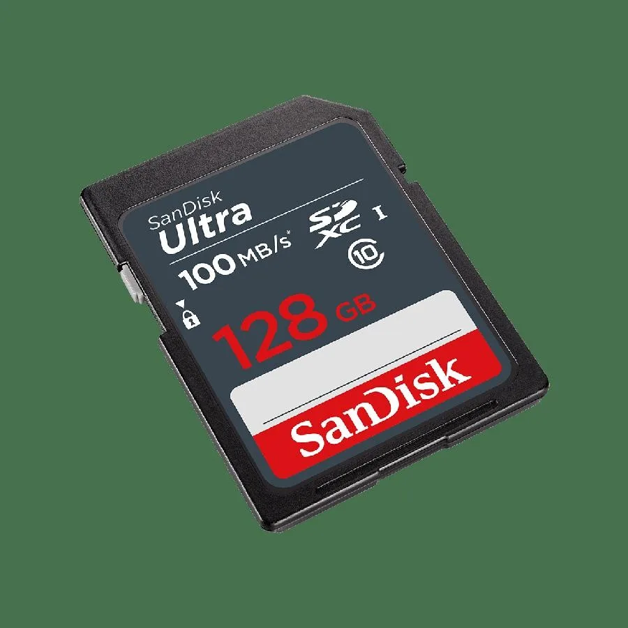 Tarjeta De Memoria Sd Sandisk Ultra 128 GB 100 MB/S