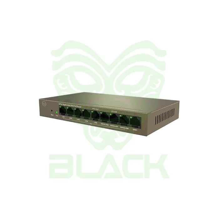 ROUTER 3 EN 1 GLCFI 9*GE POE - GLC-M2-8P