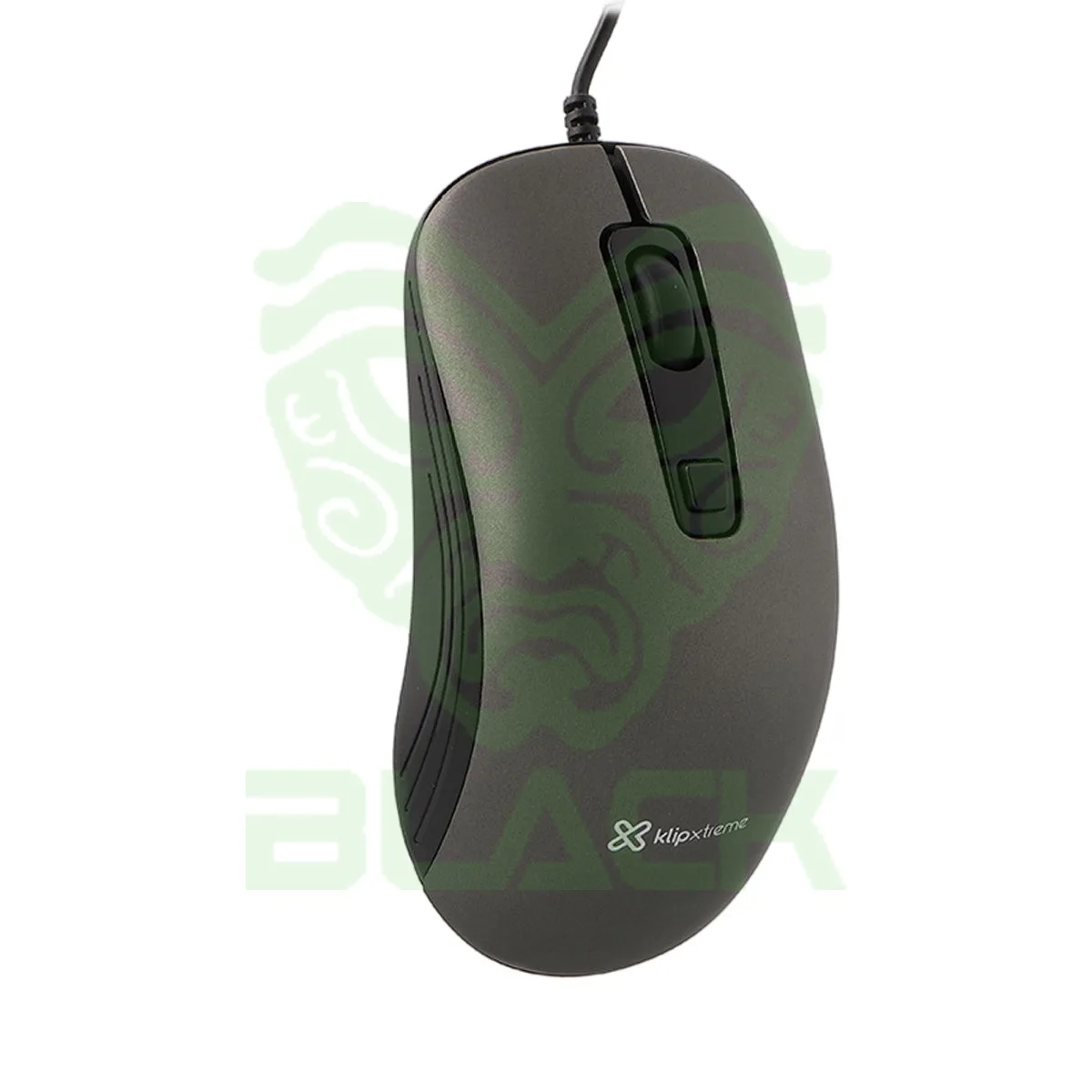 MOUSE KLIPXTREME SHADOW OPTICO USB