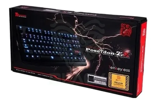 TECLADO TTESPORTS POSEIDON ZX BROWN SW